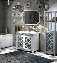 Комплект мебели для ванной Corozo Corozo Манойр 105 Белый
